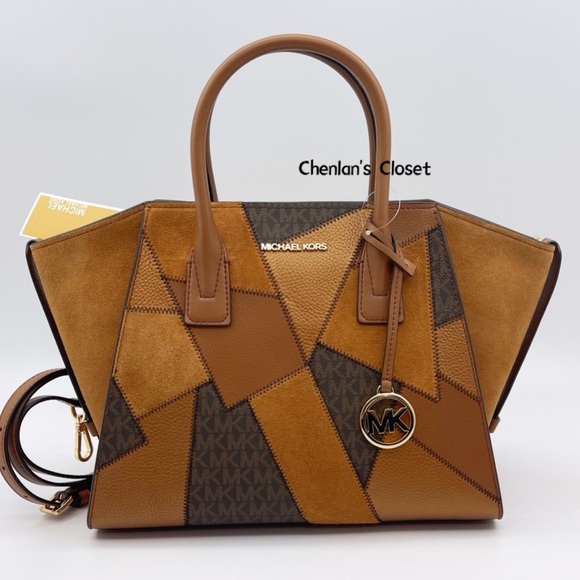 💝NeW! Michael Kors Avril Large Satchel Set - Picture 3 of 9